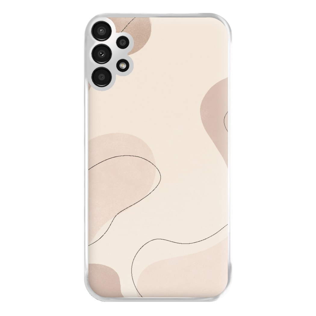 Abstract Beige Phone Case for Galaxy A13