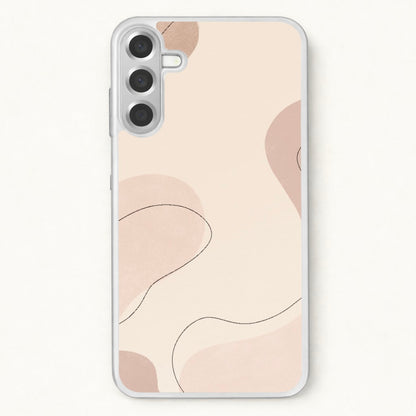 Abstract Beige Phone Case for Galaxy A17