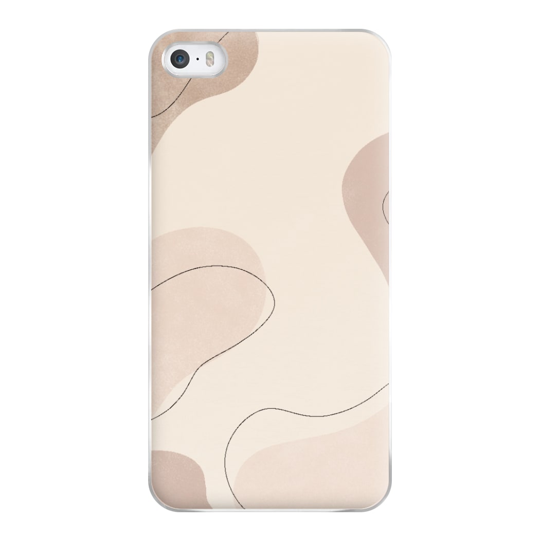 Abstract Beige Phone Case for iPhone 5 / 5s / SE 2016