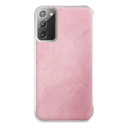 Pink Powder Phone Case for Galaxy Note 20 Ultra