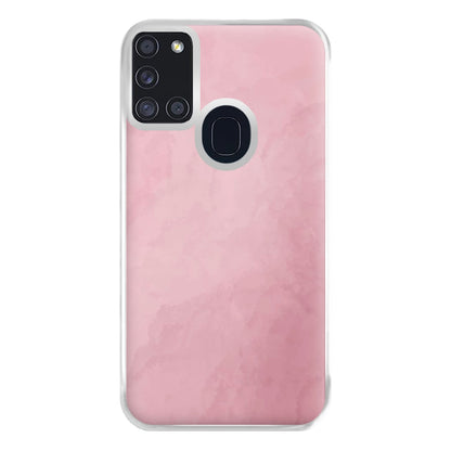 Pink Powder Phone Case for Galaxy A21s