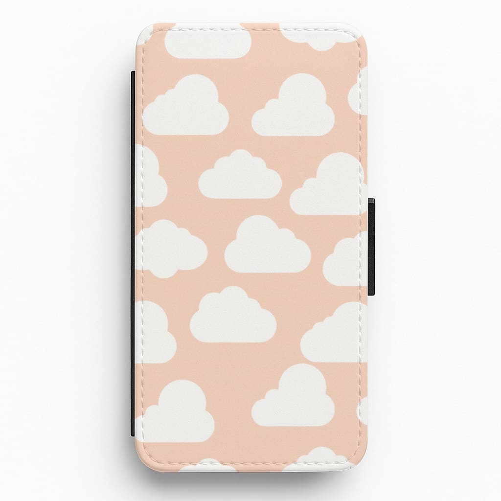 Cloud Pattern Flip / Wallet Phone Case