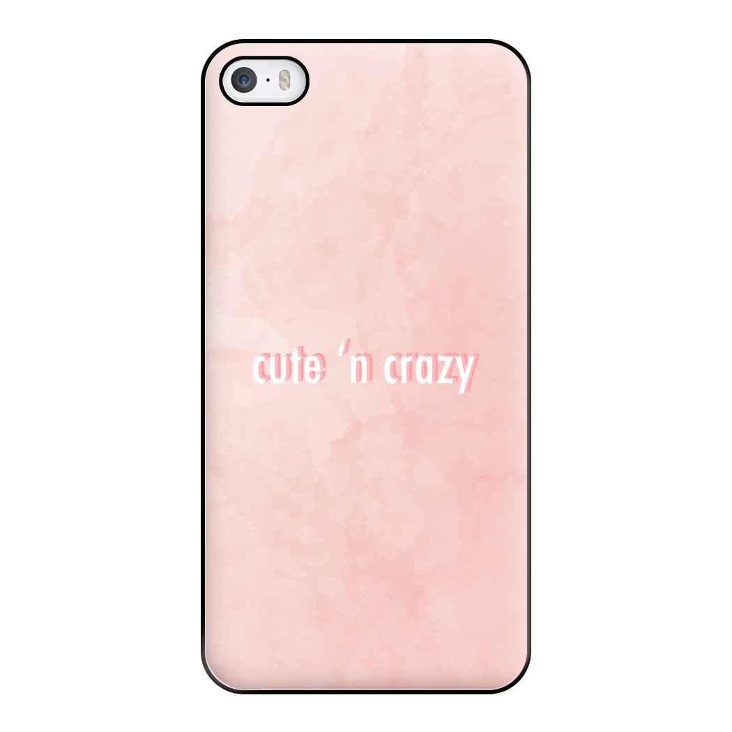 Cute N Crazy Phone Case for iPhone 5 / 5s / SE 2016