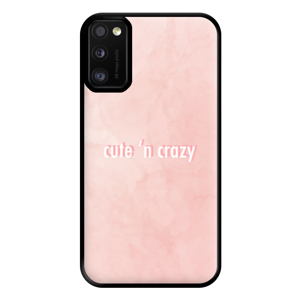 Cute N Crazy Phone Case for Galaxy A41