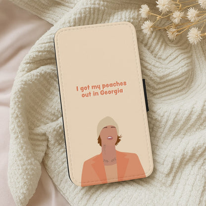 Peaches - Justin Bieber Wallet Phone Case