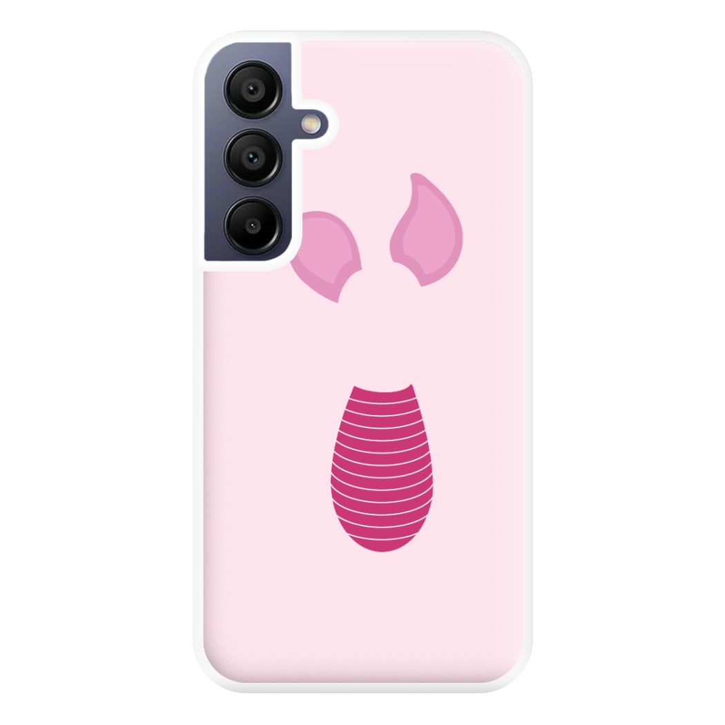 Faceless Piglet Phone Case for Galaxy A16