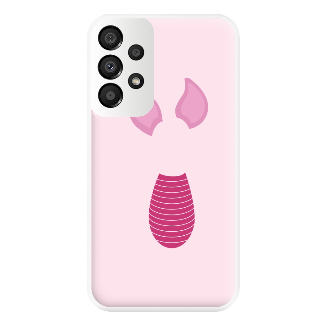 Faceless Piglet Phone Case for Galaxy A33