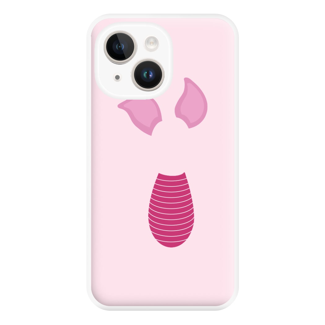 Faceless Piglet Phone Case for iPhone 14 Plus