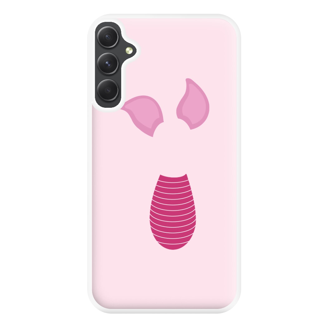 Faceless Piglet Phone Case for Galaxy A14