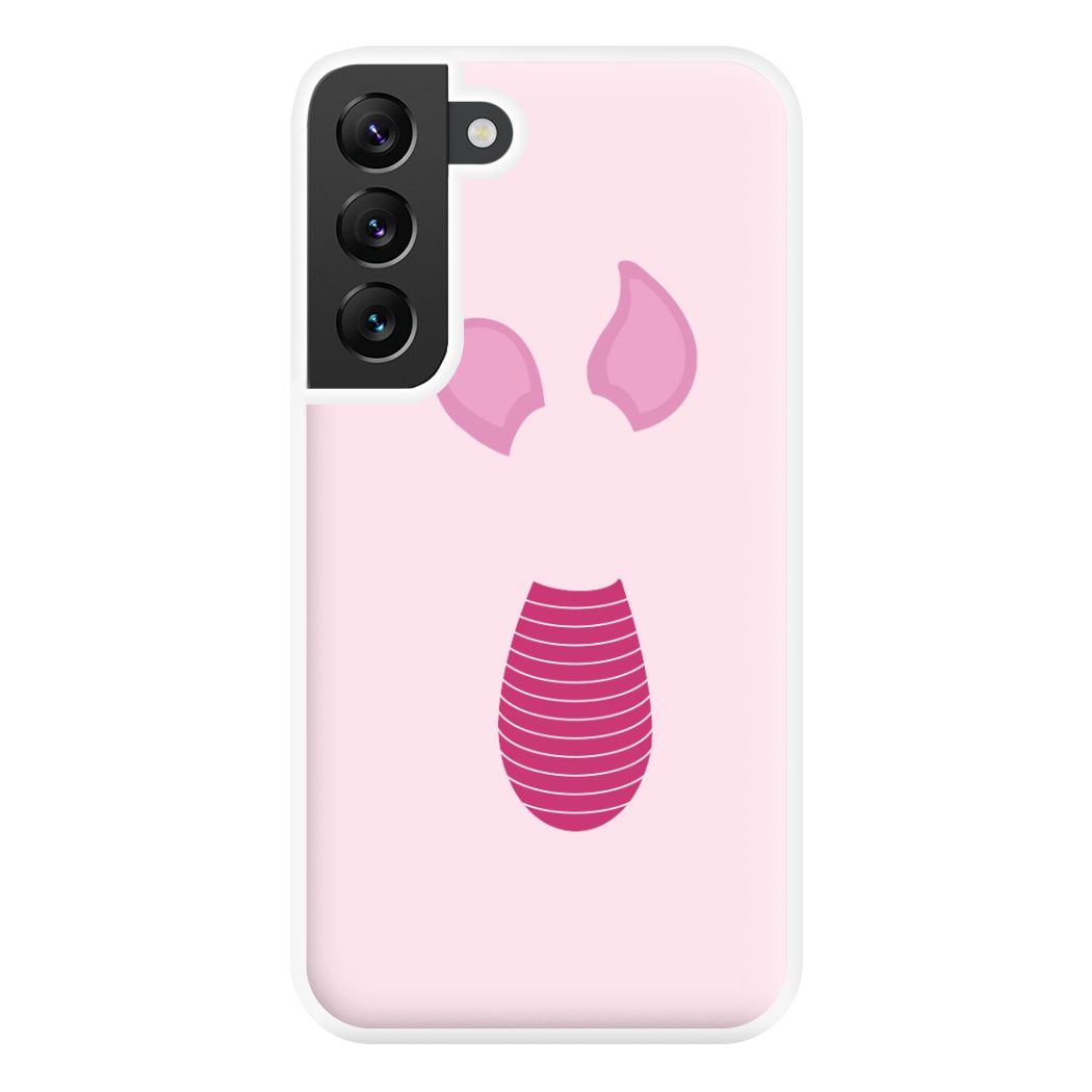 Faceless Piglet Phone Case for Galaxy S22 Plus