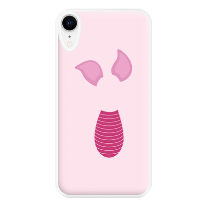 Faceless Piglet Phone Case for iPhone XR