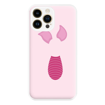 Faceless Piglet Phone Case for iPhone 14 Pro Max