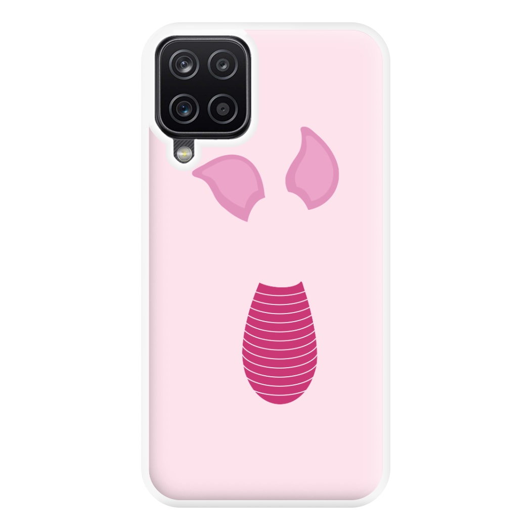 Faceless Piglet Phone Case for Galaxy A12