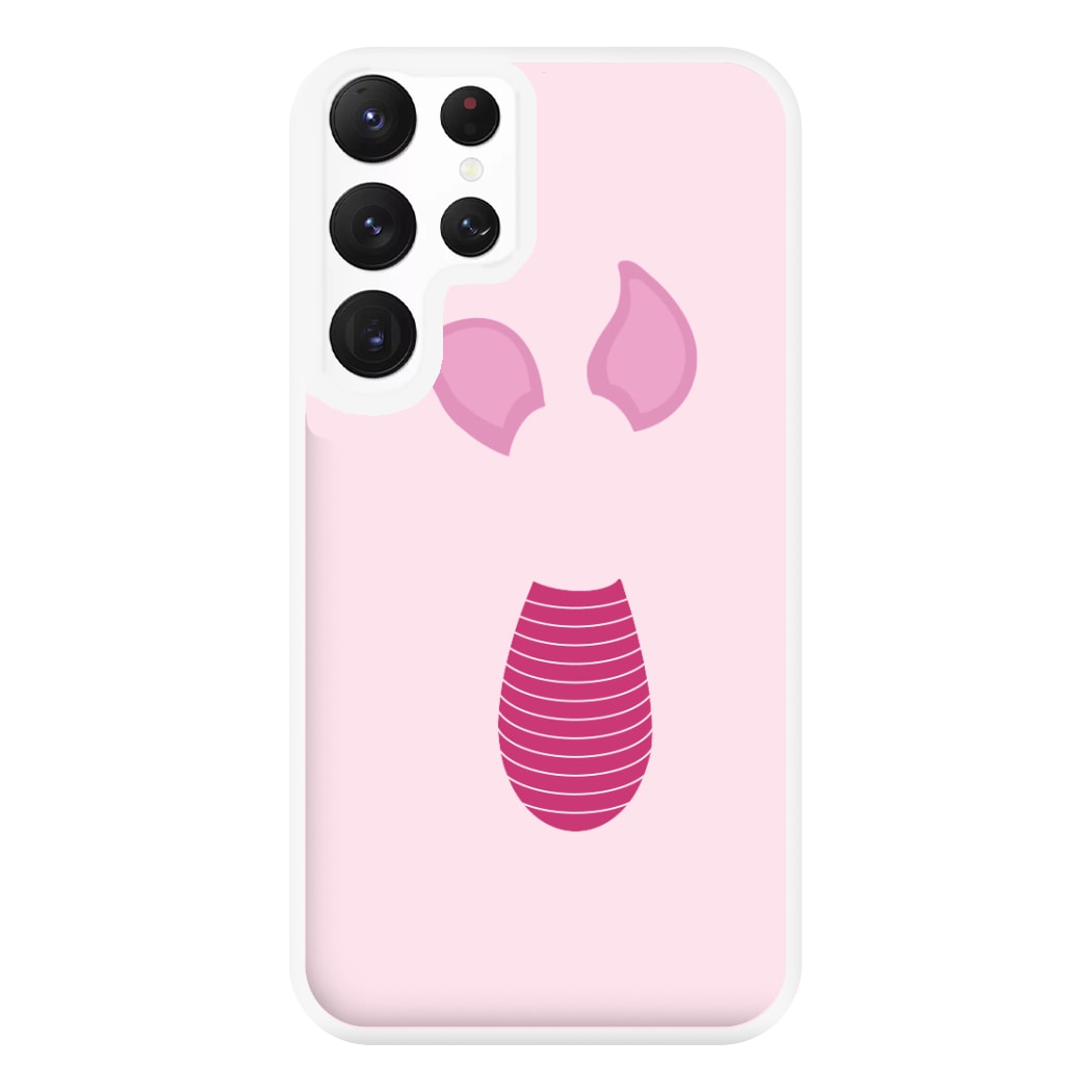 Faceless Piglet Phone Case for Galaxy S22 Ultra