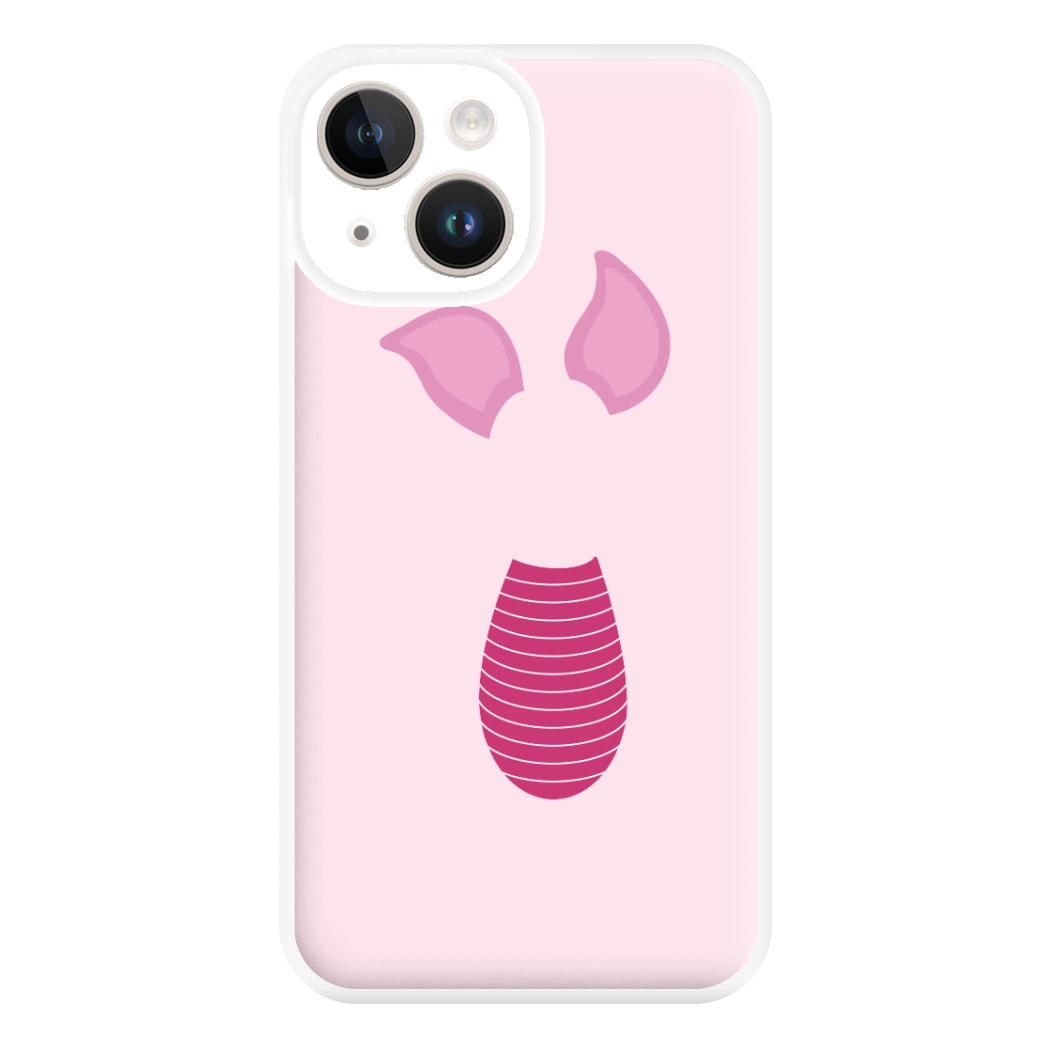 Faceless Piglet Phone Case for iPhone 14