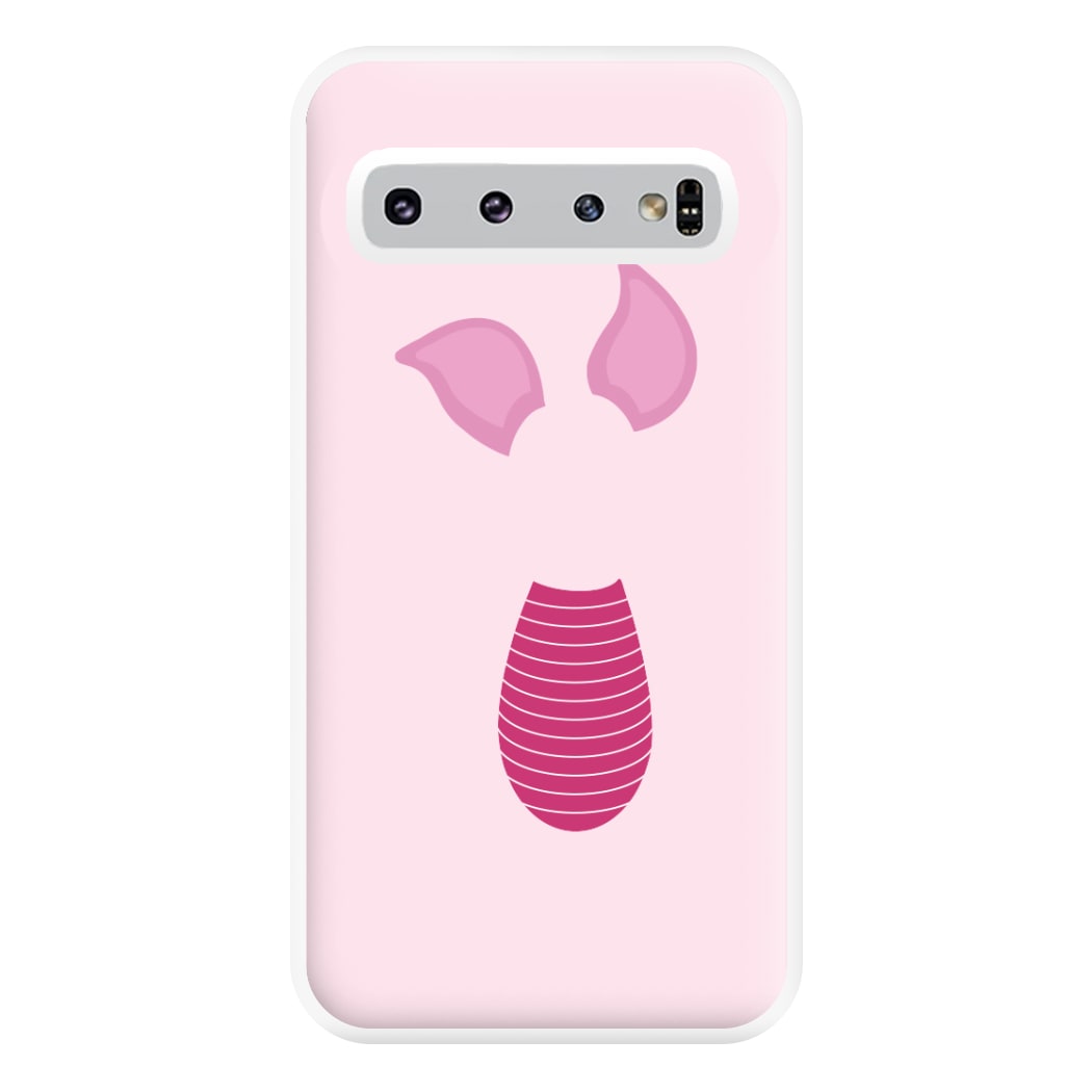 Faceless Piglet Phone Case for Galaxy S10 Plus