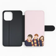 Wizard Cartoons Flip / Wallet Phone Case 2
