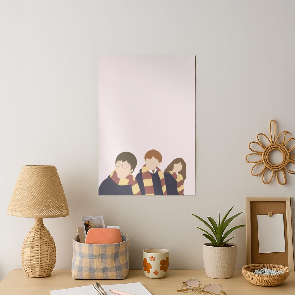Wizard Cartoons Art Print