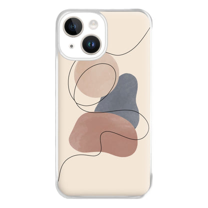 Abstract Pattern XIII Phone Case for iPhone 14