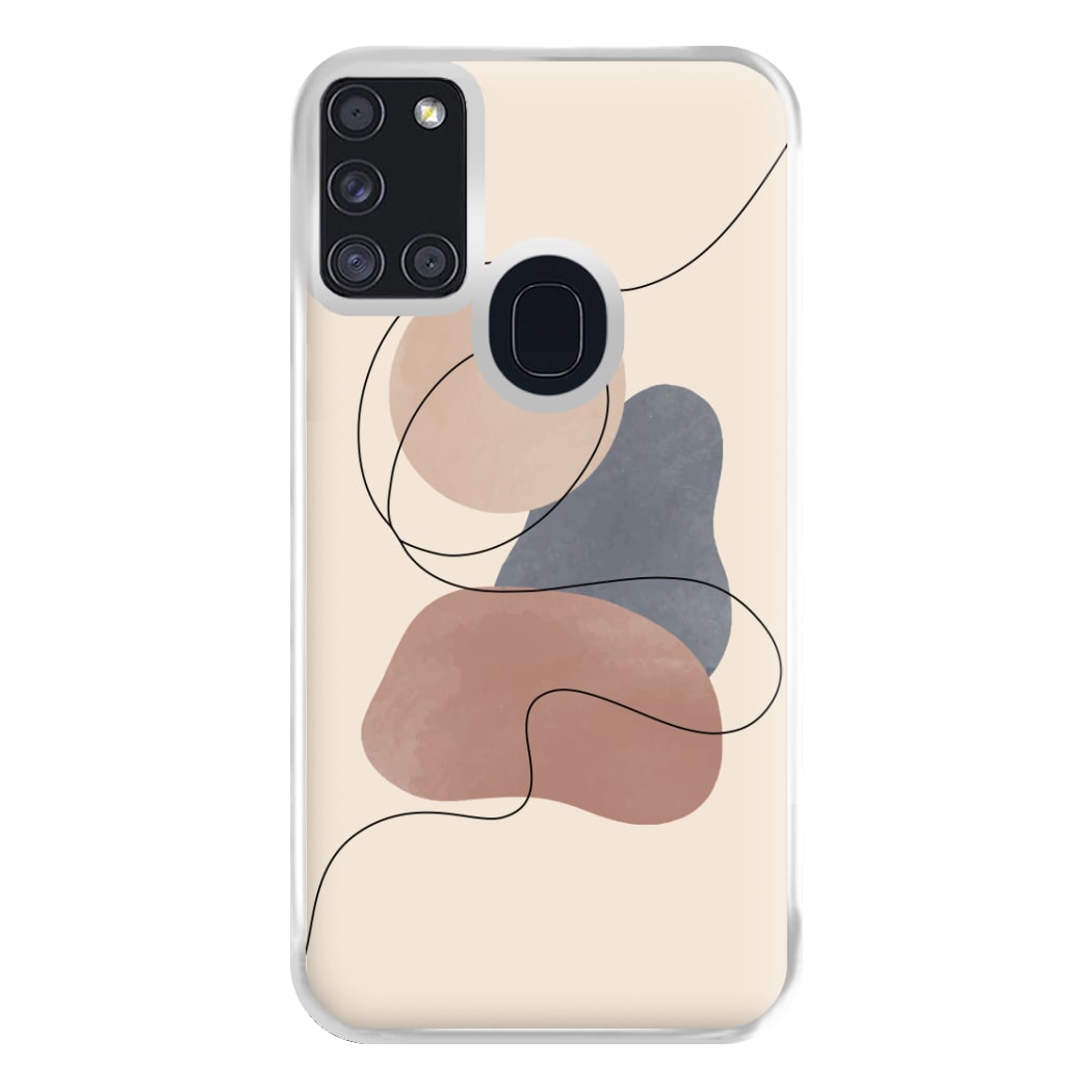 Abstract Pattern XIII Phone Case for Galaxy A21s