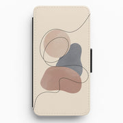 Abstract Pattern XIII Flip / Wallet Phone Case 1