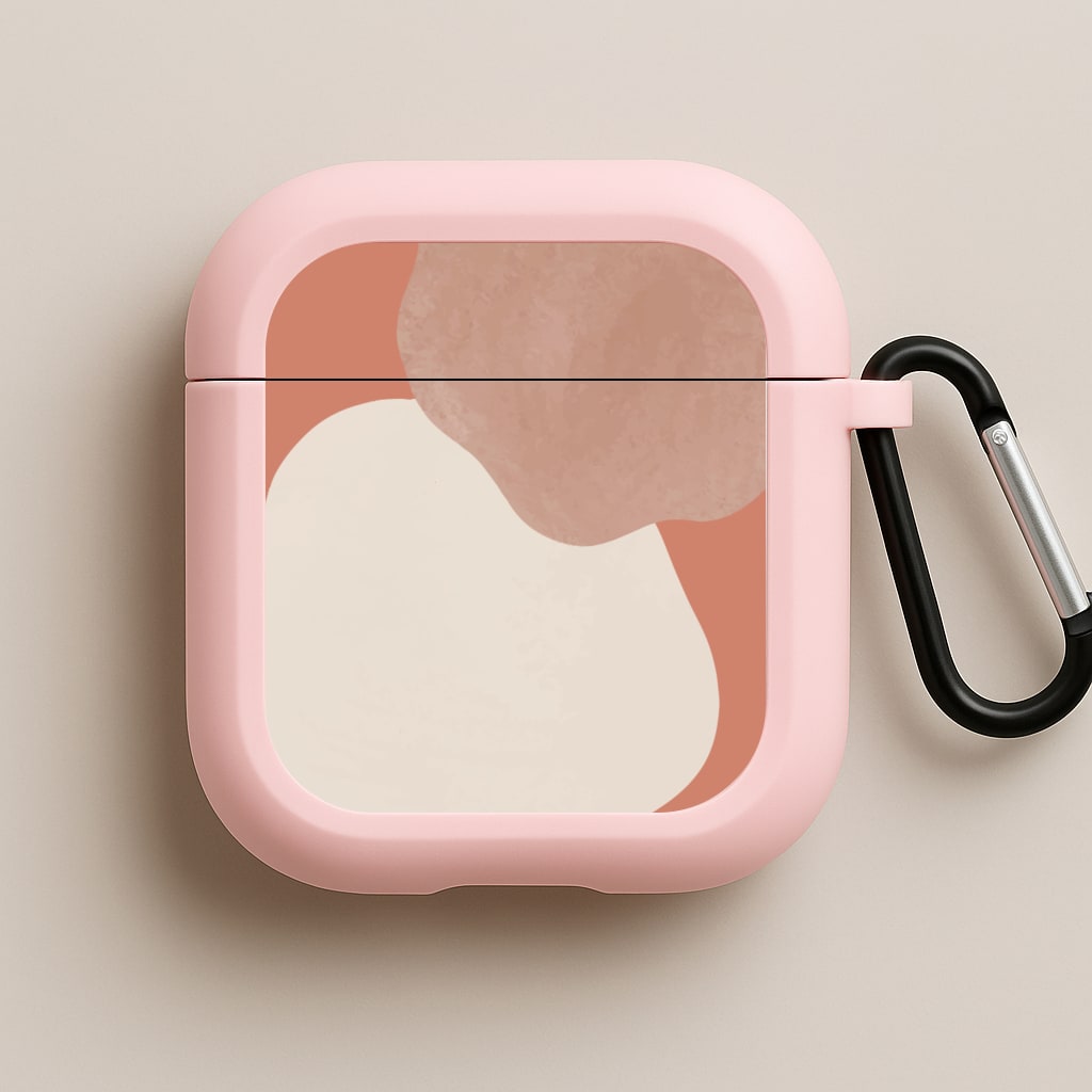 Abstract Pattern XIV Pink AirPods Case