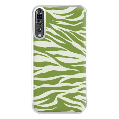 Abstract Green Print Phone Case for Huawei P20 Pro