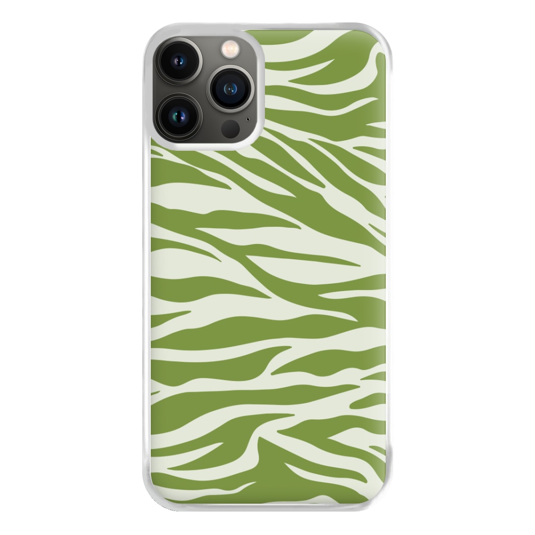 Abstract Green Print Phone Case for iPhone 11 Pro Max