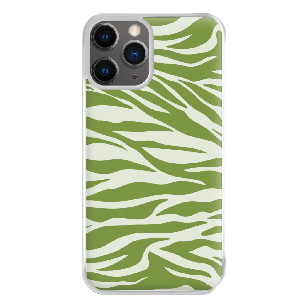 Abstract Green Print Phone Case for iPhone 12 Pro Max