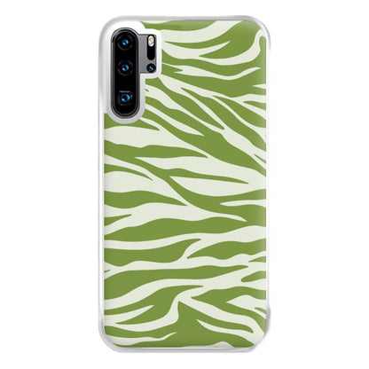 Abstract Green Print Phone Case for Huawei P30 Pro