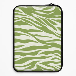 Abstract Green Print Universal Laptop Sleeve