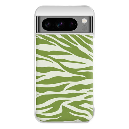 Abstract Green Print Phone Case for Google Pixel 8 Pro