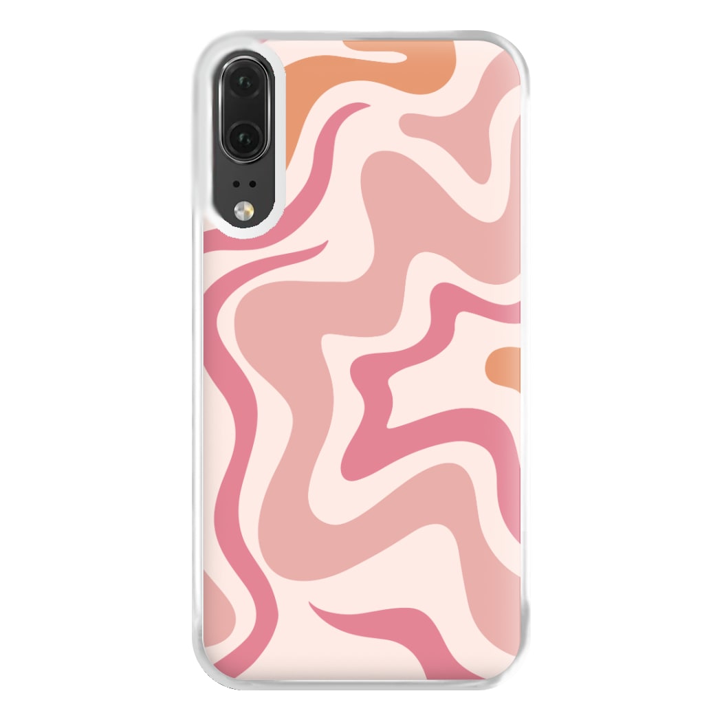 Pink Waves Phone Case for Huawei P20