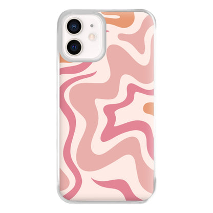 Pink Waves Phone Case for iPhone 12 Mini