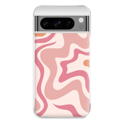 Pink Waves Phone Case for Google Pixel 8 Pro