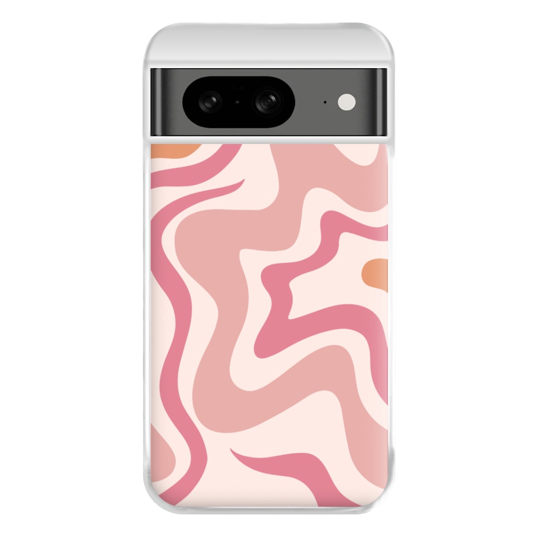 Pink Waves Phone Case for Google Pixel 8