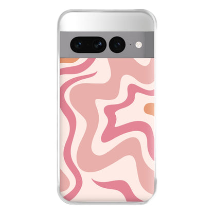 Pink Waves Phone Case for Google Pixel 7 Pro