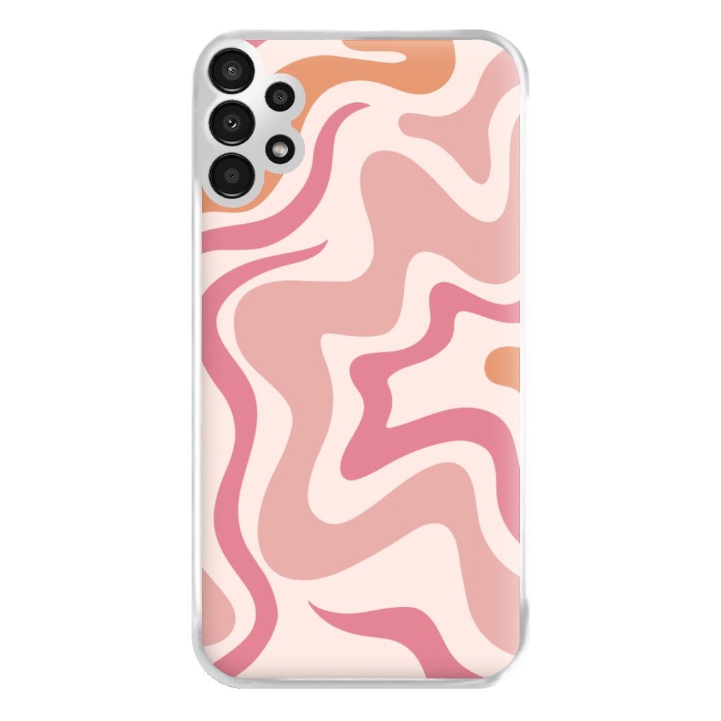 Pink Waves Phone Case for Galaxy A13