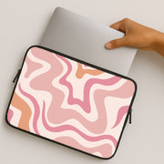 Pink Waves Laptop Sleeve 2