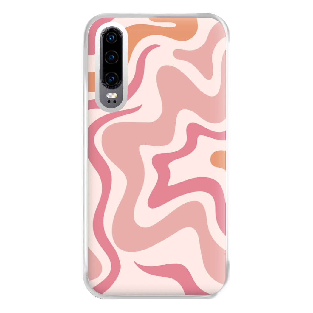 Pink Waves Phone Case for Huawei P30