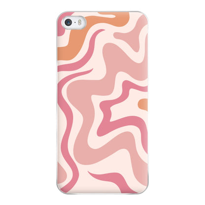 Pink Waves Phone Case for iPhone 5 / 5s / SE 2016