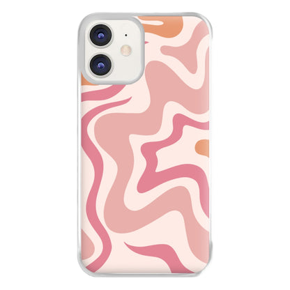 Pink Waves Phone Case for iPhone 11