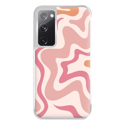 Pink Waves Phone Case for Galaxy S20FE