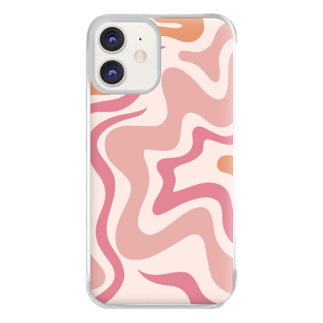 Pink Waves Phone Case for iPhone 12 / 12 Pro