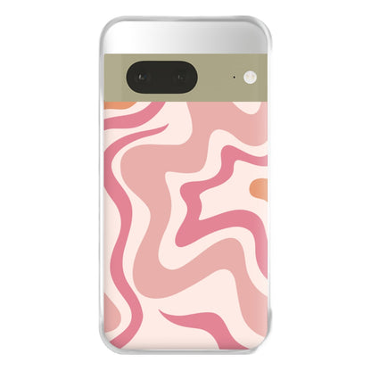 Pink Waves Phone Case for Google Pixel 7a