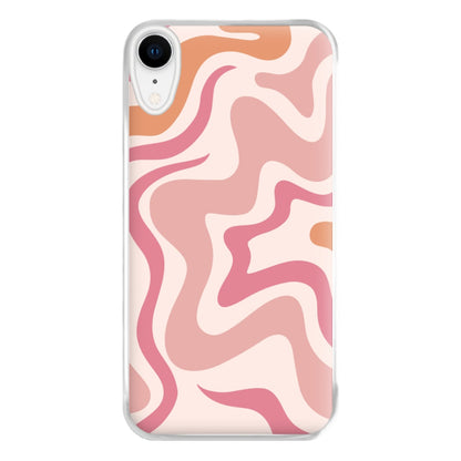 Pink Waves Phone Case for iPhone XR