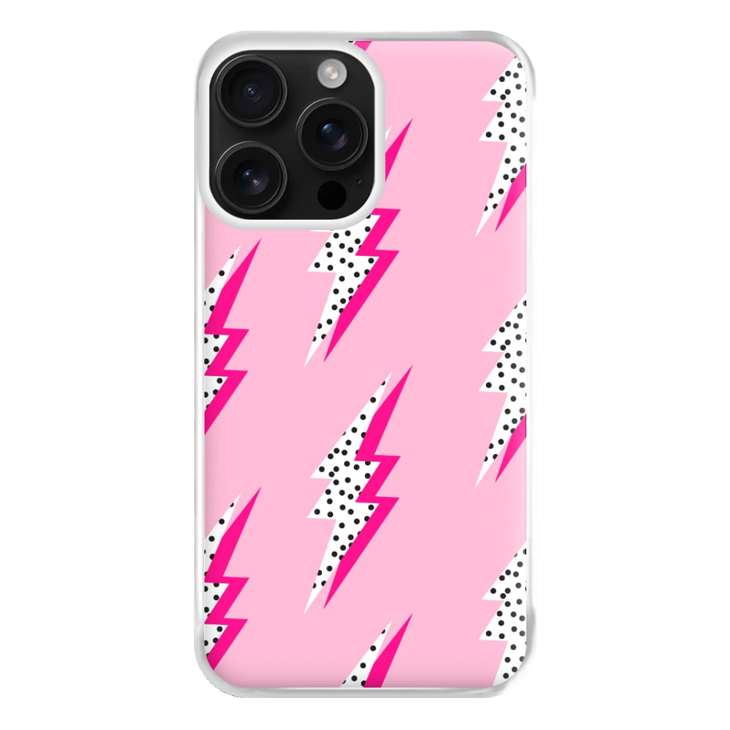 Lightning Bolt Phone Case for iPhone 16 Pro Max