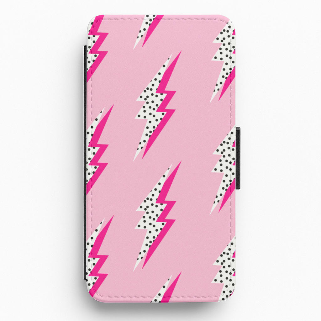Lightning Bolt Flip / Wallet Phone Case