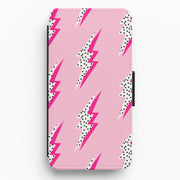 Lightning Bolt Flip / Wallet Phone Case 1