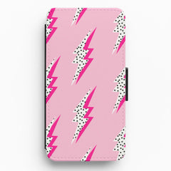 Lightning Bolt Flip / Wallet Phone Case